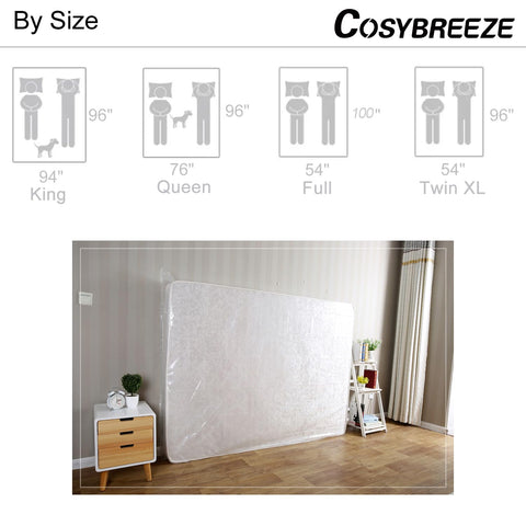 Cosybreeze Queen Mattress Bags with adhesive closure for reusable protection