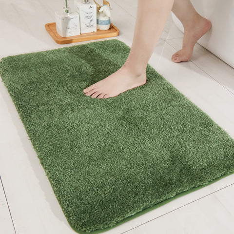 COSY HOMEER anti-slip-bottom bath rug for safer bathroom footing.