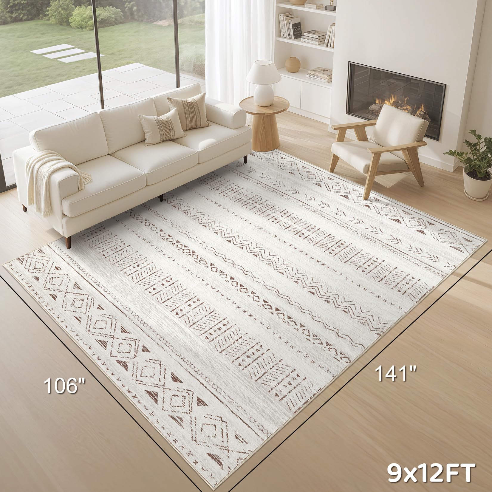 Cotiled easy-clean surface ideal for spills and quick spot cleaning.