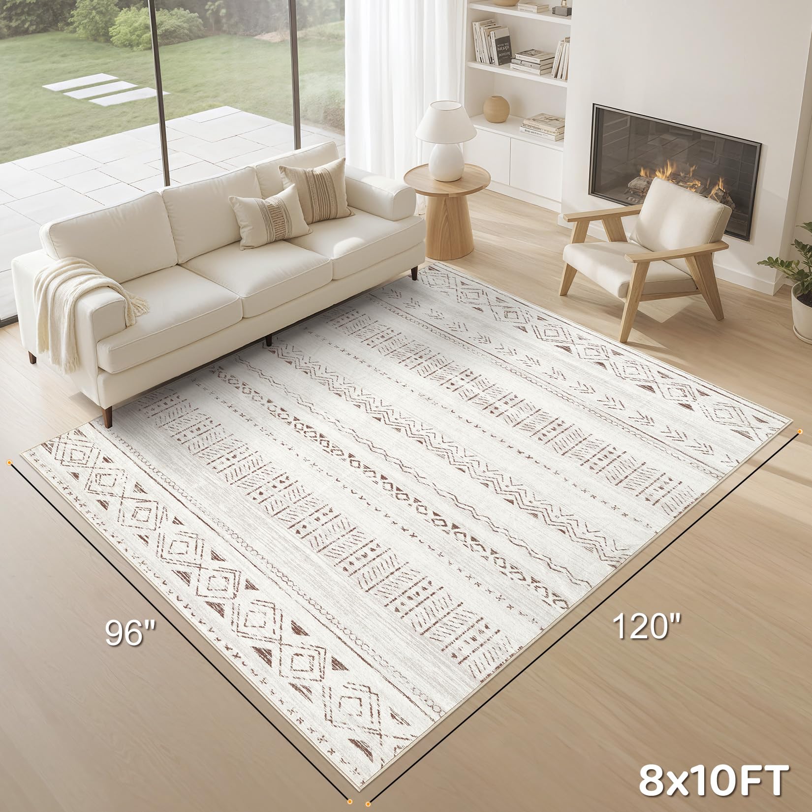 cotiled lightweight rug easy to roll and store between seasons