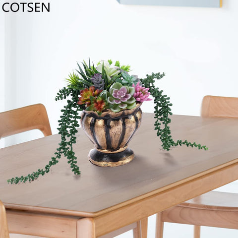 COTSEN unpotted artificial succulents for flexible arrangements