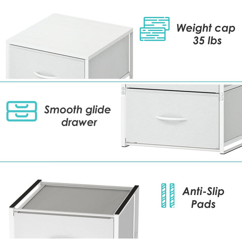 Cottage Charm office storage drawer for desktop clutter control.