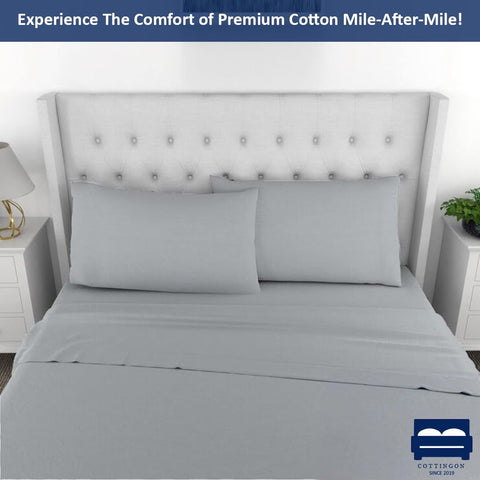 Cottingon RV King deep-pocket elastic keeps sheets in place during travel