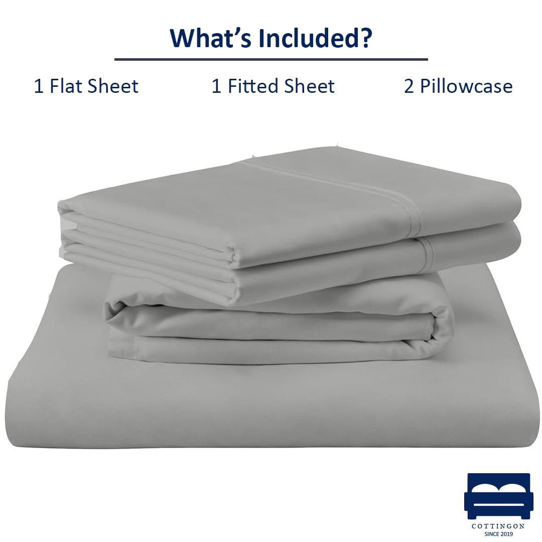 Cottingon RV King fitted sheet showing deep pocket and secure elastic