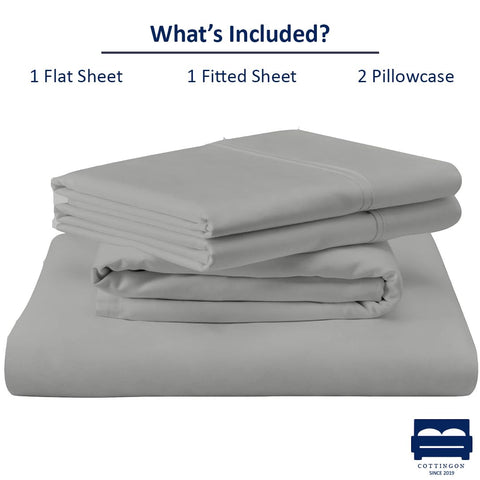 Cottingon RV King fitted sheet showing deep pocket and secure elastic