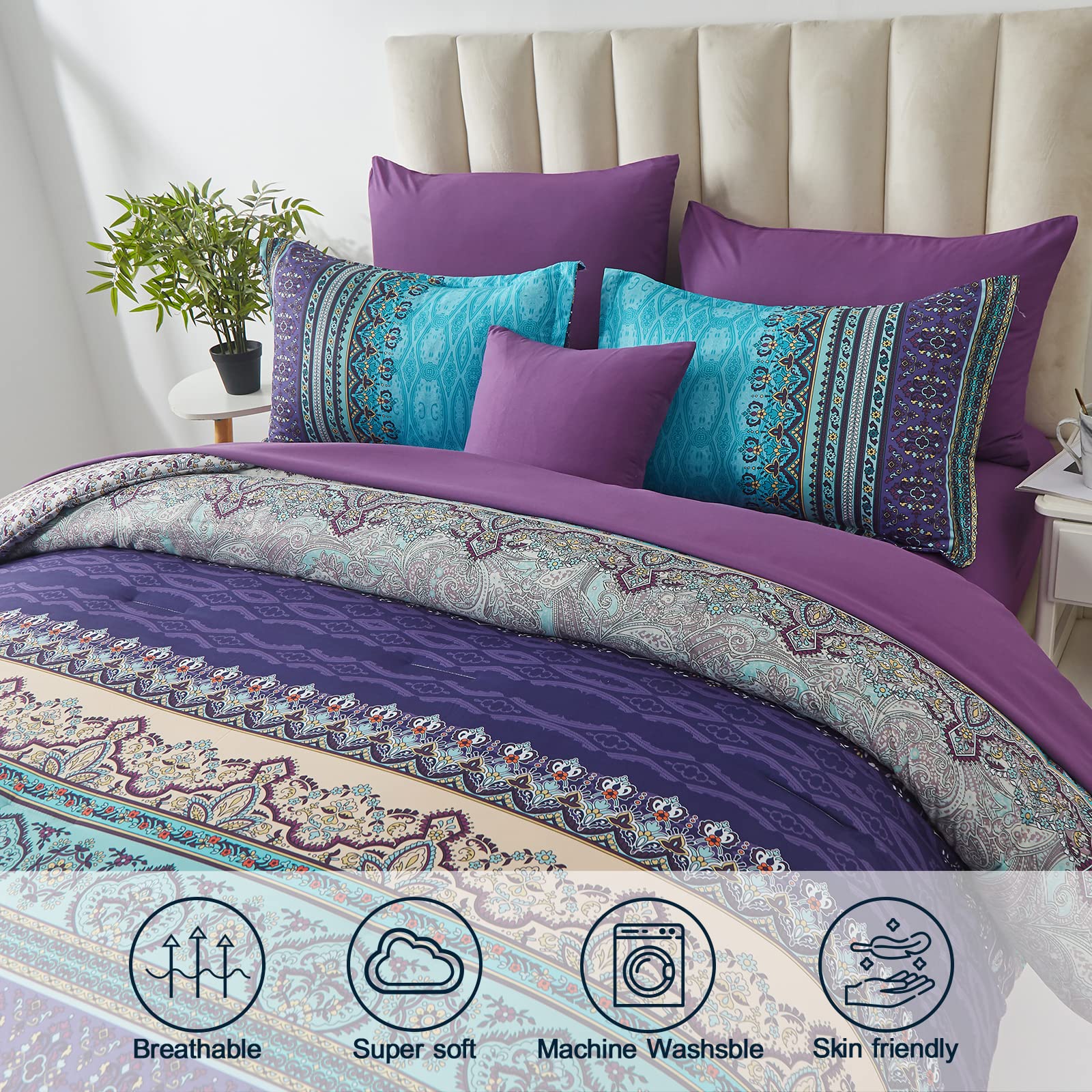Cottolester Boho fitted sheet 78x80 with 12-pocket secure fit