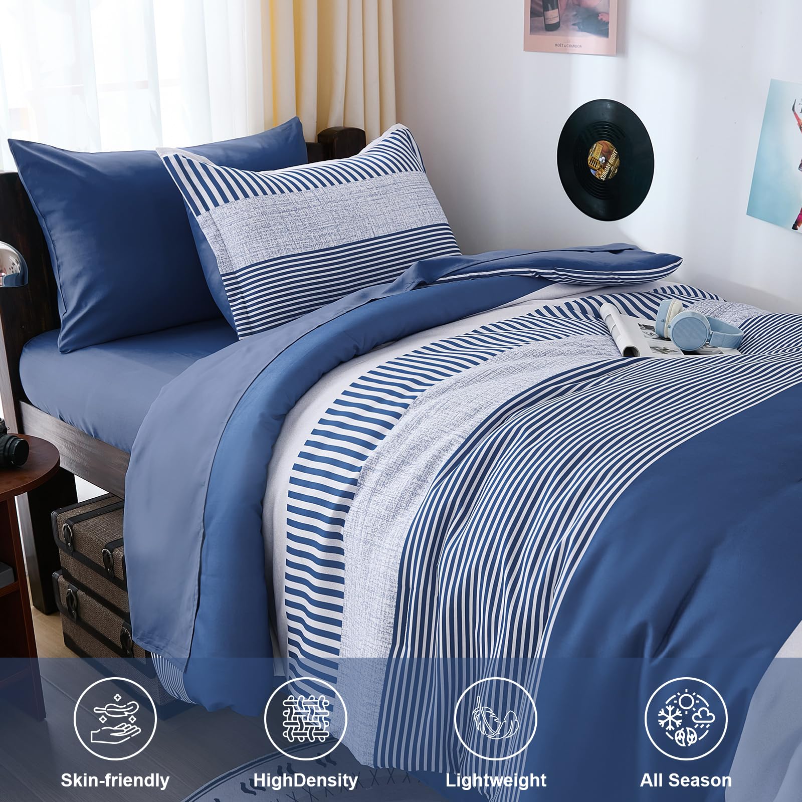 Cottolester microfiber fabric close-up shows soft breathable texture for year-round comfort