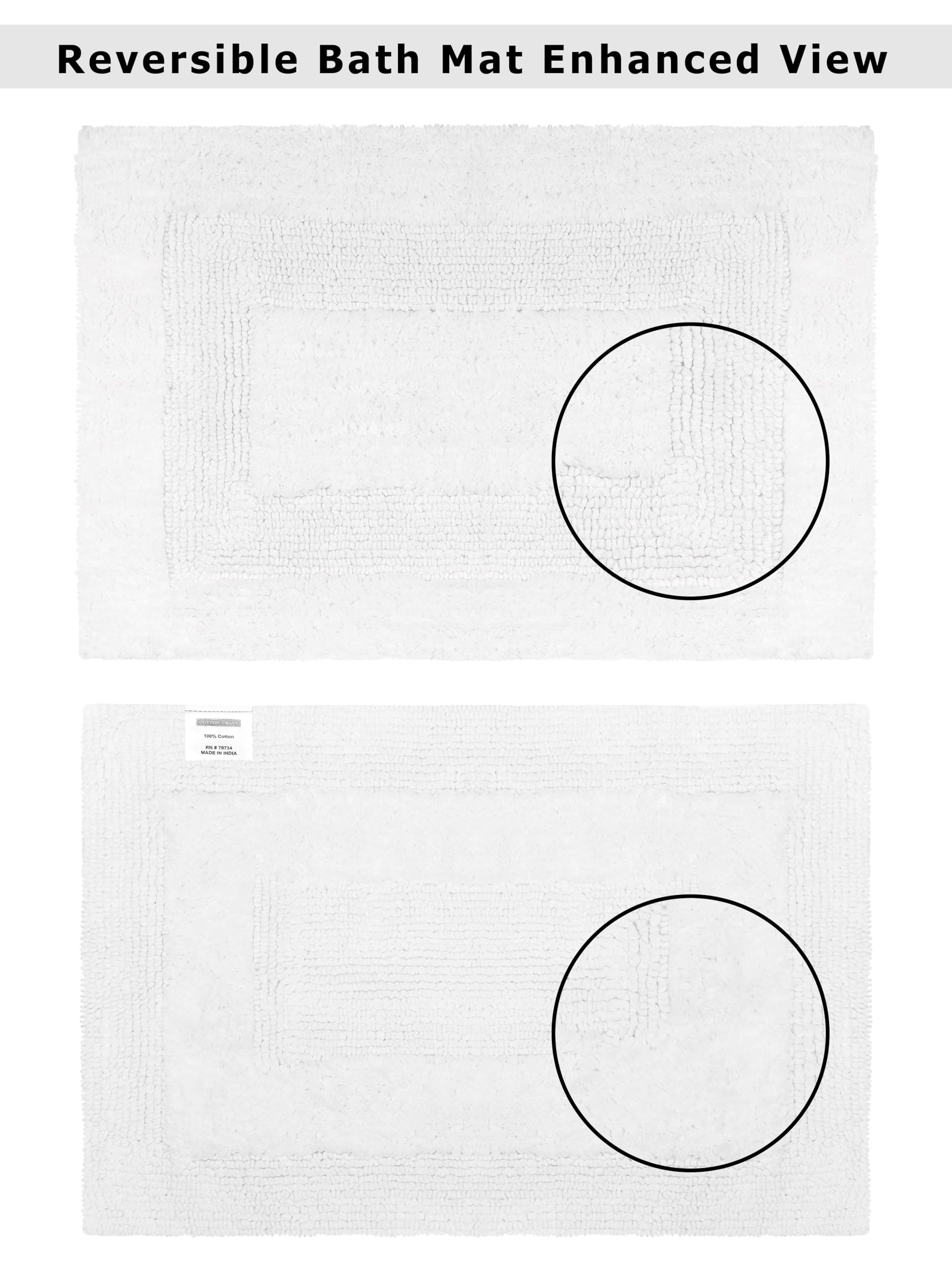 Cotton Craft 2300 GSM close-up highlights rich pile and long-lasting plush.