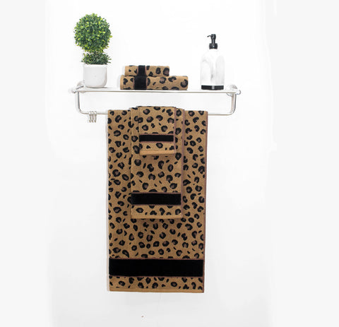 Cotton Craft double-stitched hem towel lasting quality.