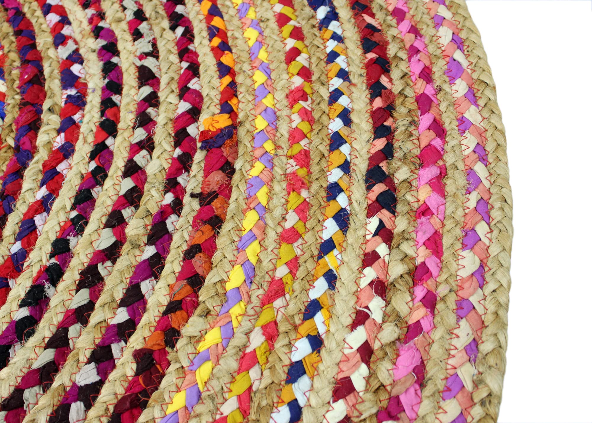 COTTON CRAFT entryway rug welcomes guests with color and warmth