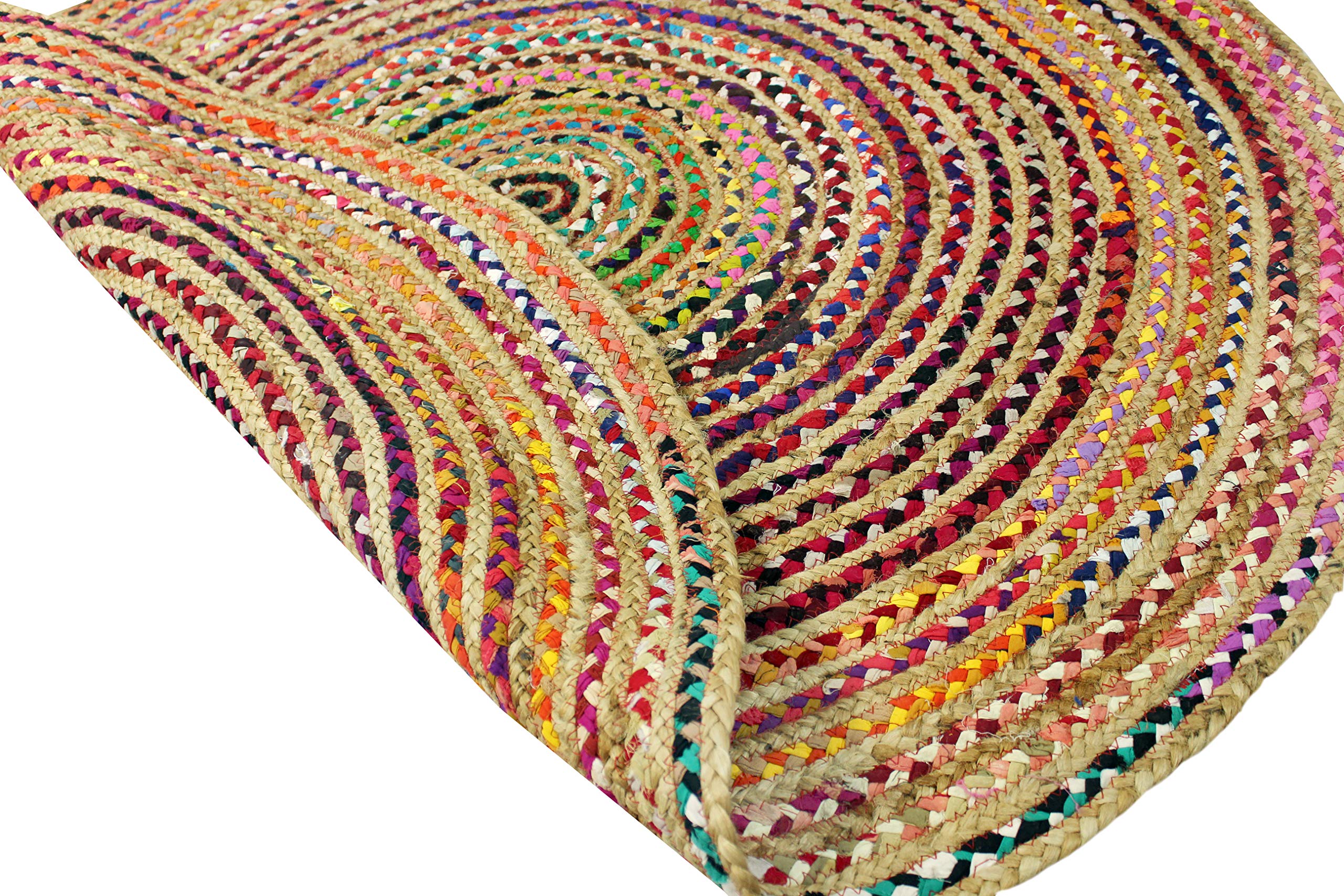 COTTON CRAFT living room rug boosts visual interest and comfort