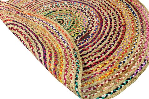 COTTON CRAFT living room rug boosts visual interest and comfort