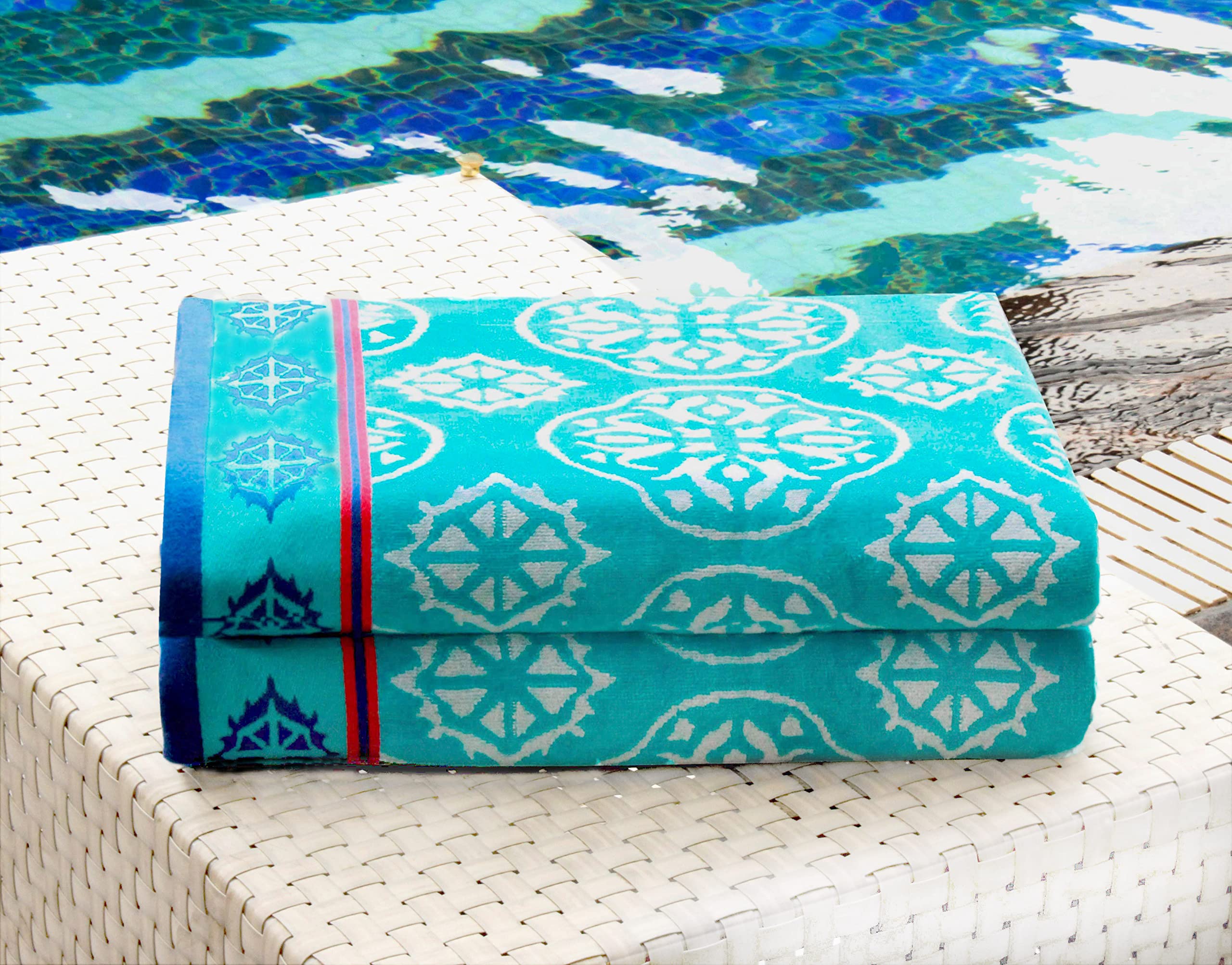 Luxurious velour texture from 100% cotton feels plush and soft