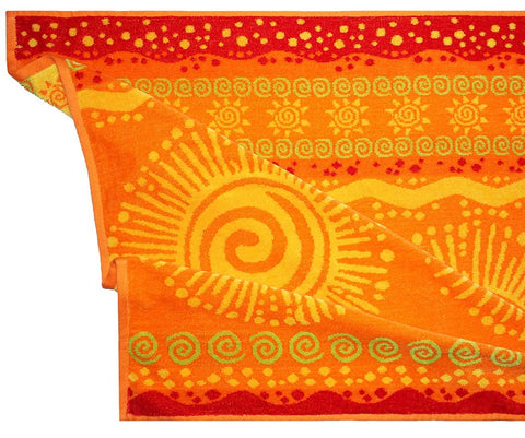 Cotton Craft towel pictured beside a pool, perfect for poolside lounging.