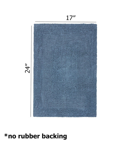 Cotton Craft Pure Cotton Bath Mat with absorbent, heavyweight construction for quick drying