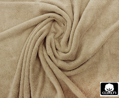 COTTON CRAFT towel closeup linen weave highlights premium 100% cotton texture