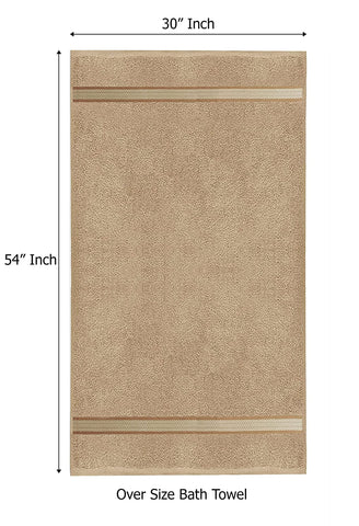 COTTON CRAFT Ultra Soft towels folded neatly in linen for a cozy bath touch