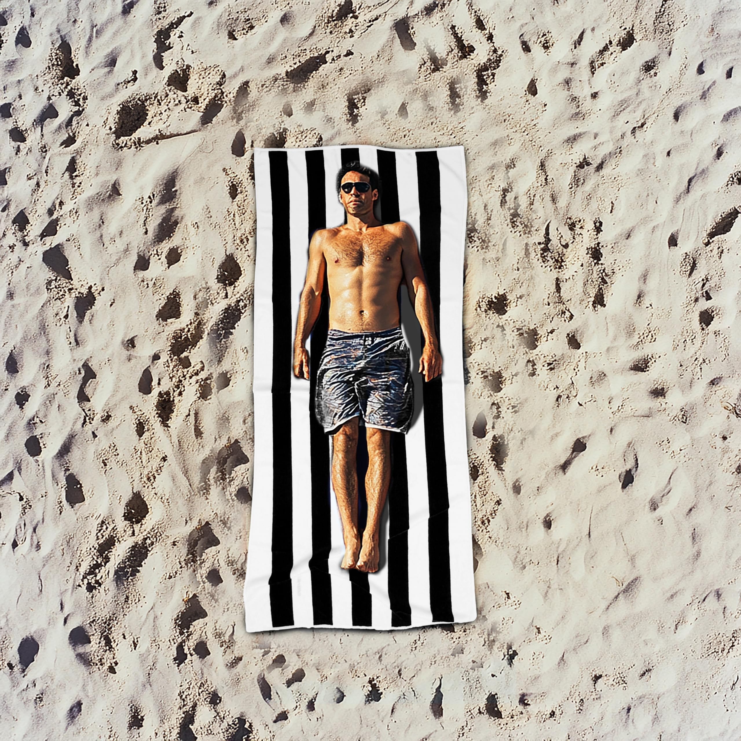 COTTON CRAFT velour towel delivers luxurious feel for poolside use