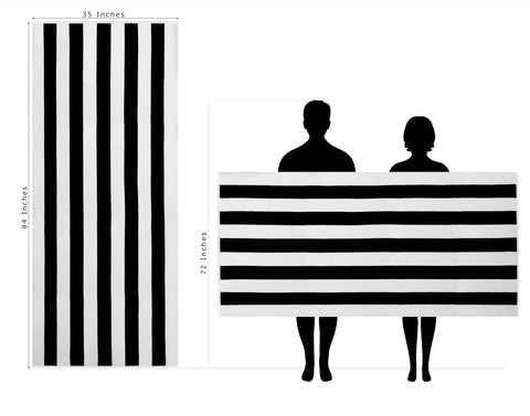 COTTON CRAFT versatile towel for sunbathing, swimming, and spa days