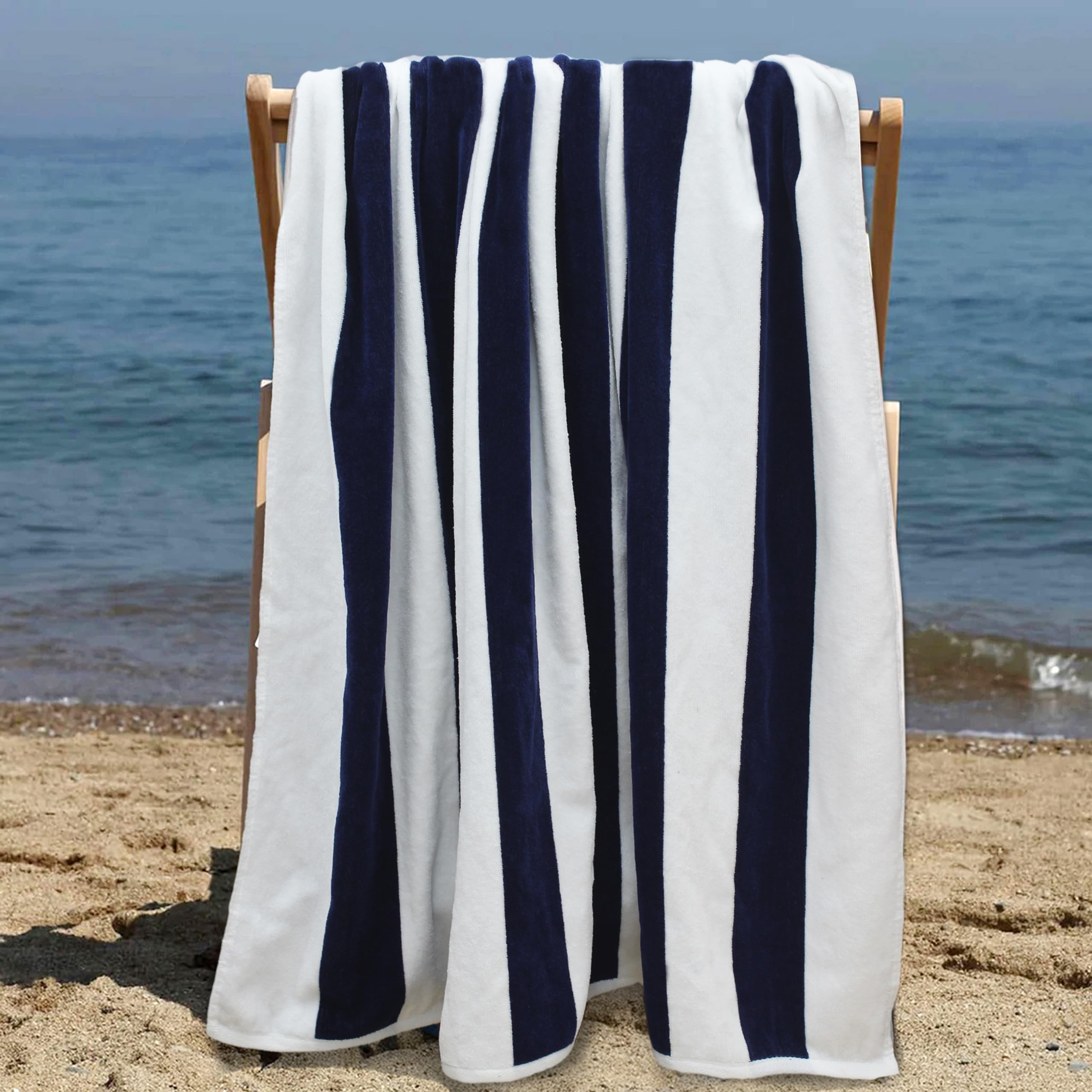 COTTON CRAFT yoga towel use supports stretches with a soft surface.