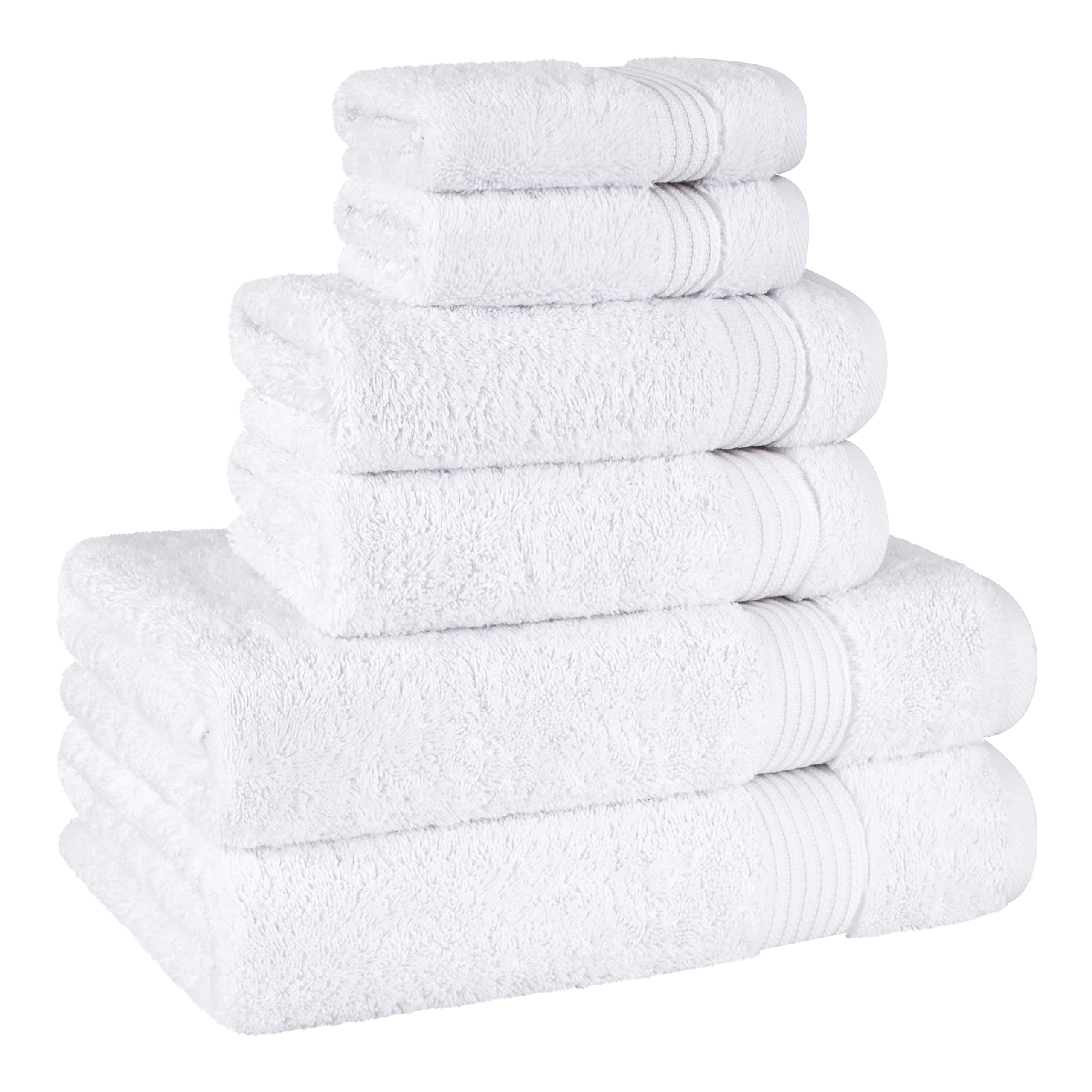 Cotton Paradise 600 GSM plush fabric texture for a soft, cloud-like touch.