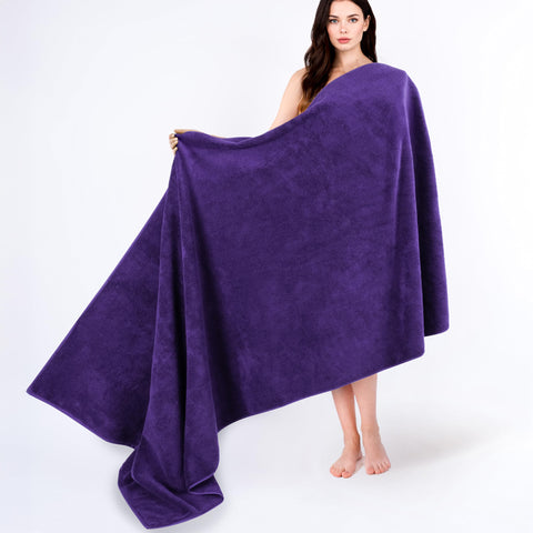 Cotton Paradise bath sheet 40x80 oversized for full-body coverage