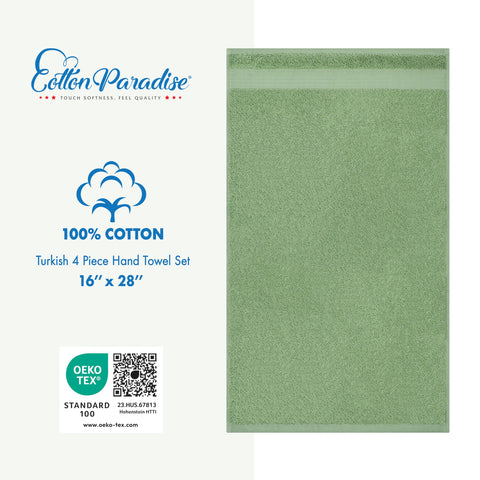 Cotton Paradise double-stitched hem towels ensure long-lasting durability.
