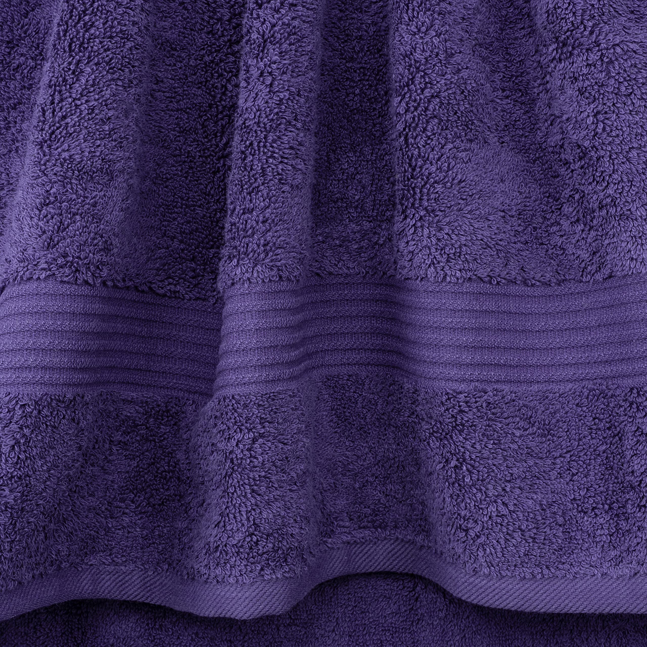 Cotton Paradise hand towels 16x28 purple for everyday hand drying.