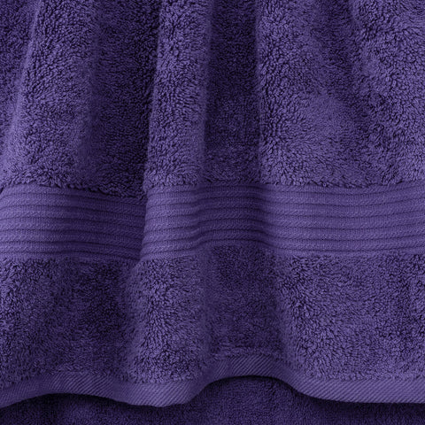 Cotton Paradise hand towels 16x28 purple for everyday hand drying.