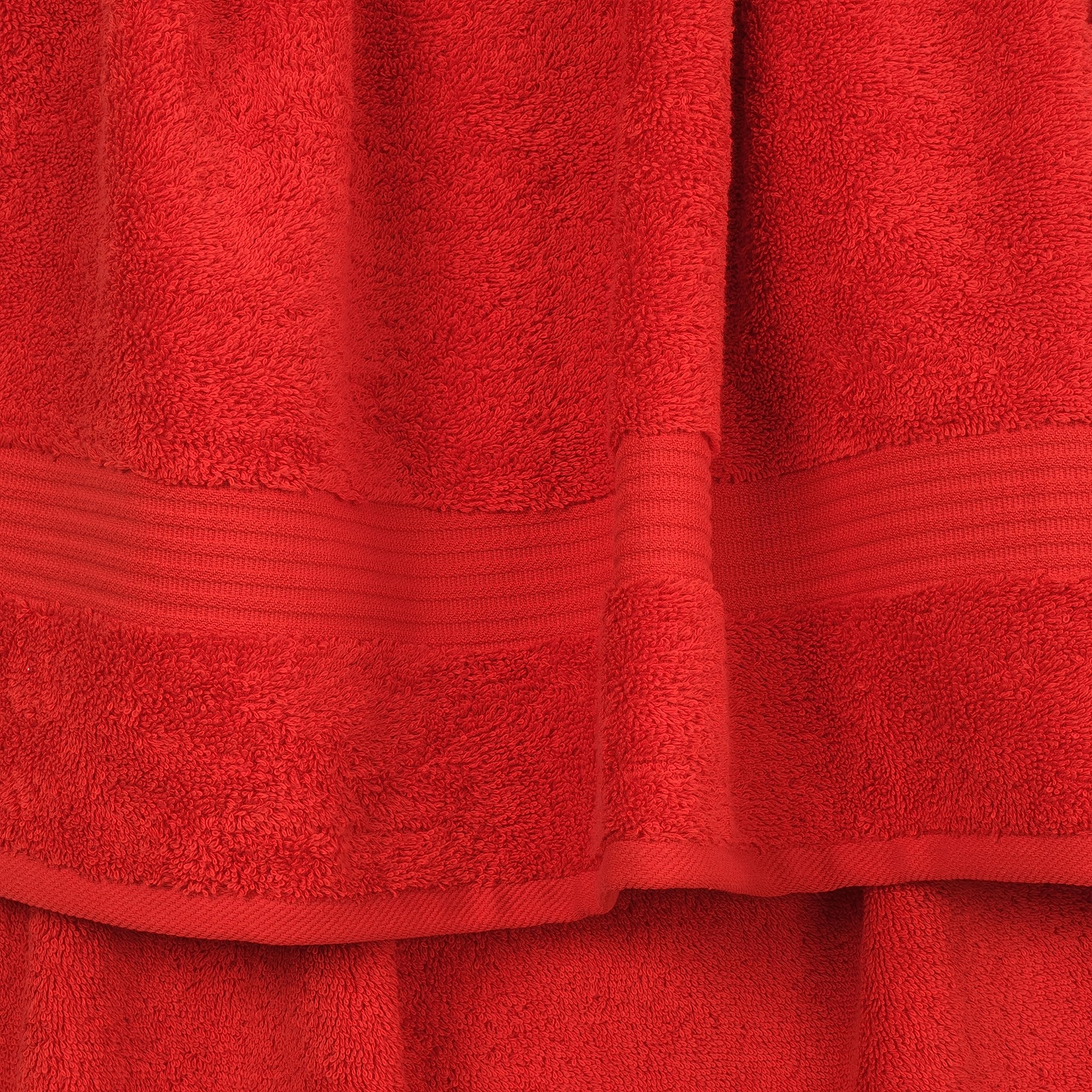 Cotton Paradise hand towels 16 by 28 inches ideal for guests.