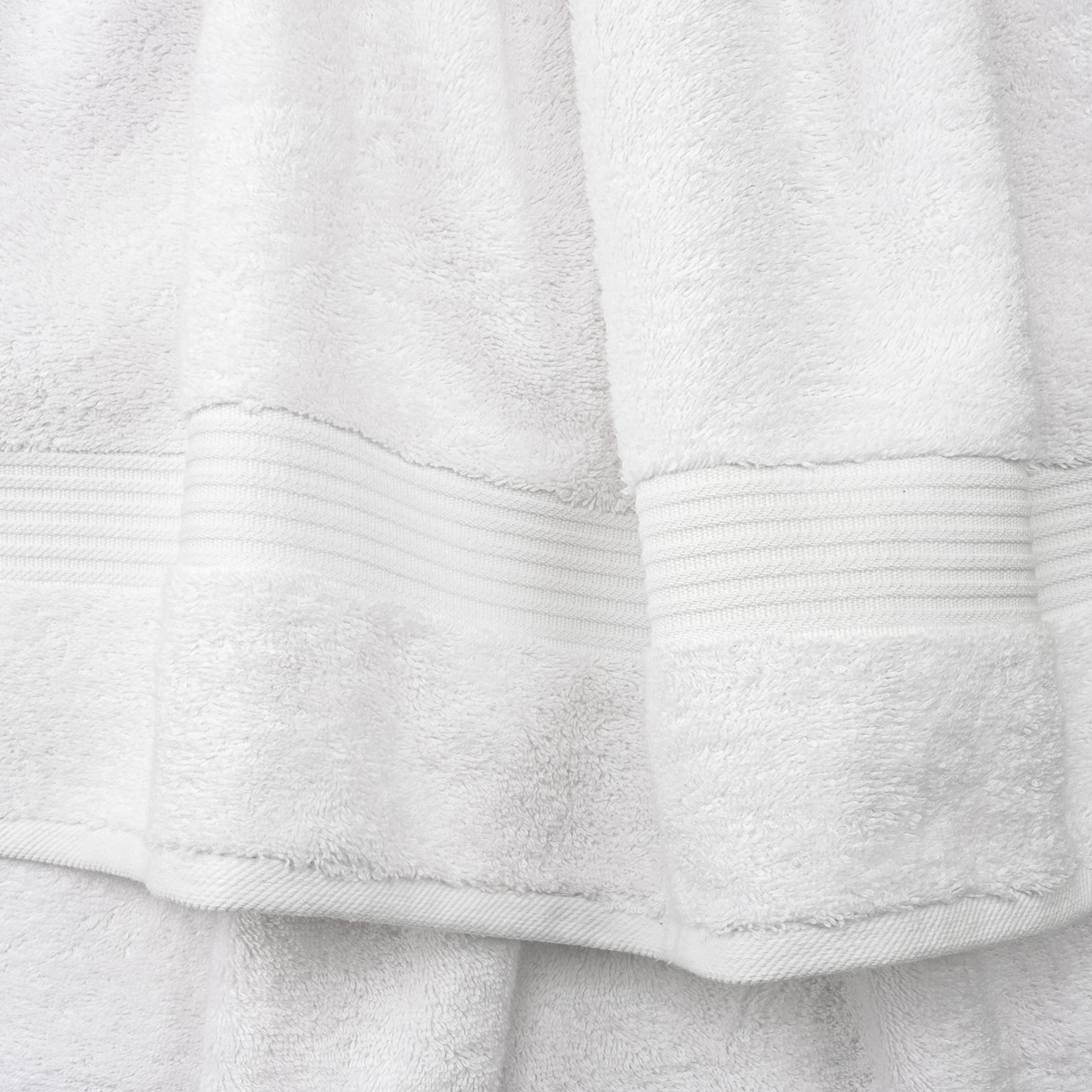 Cotton Paradise hand towels 16x28 inches ideal for guest hand drying.