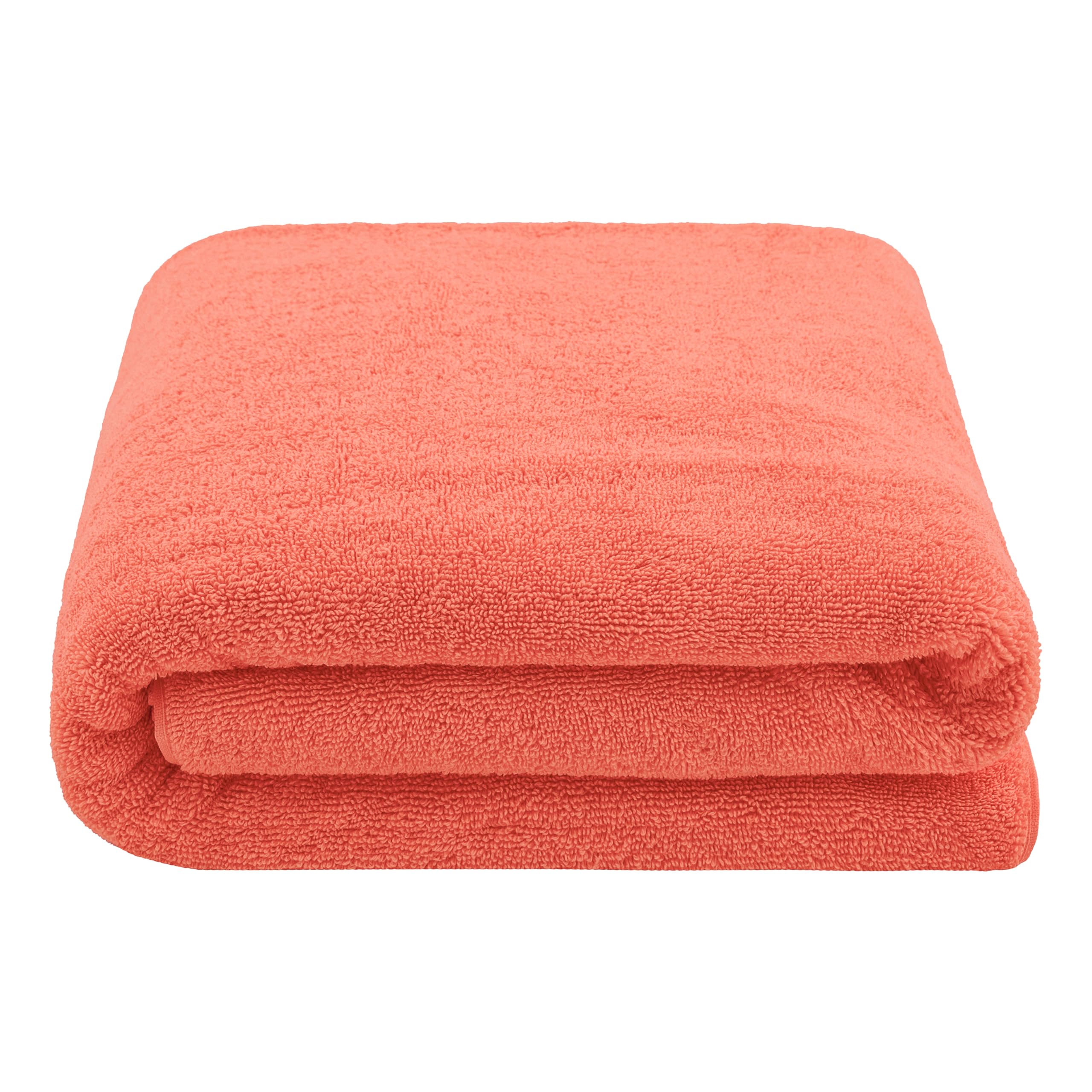 Cotton Paradise hotel-spa-quality towel in coral, perfect for guests.