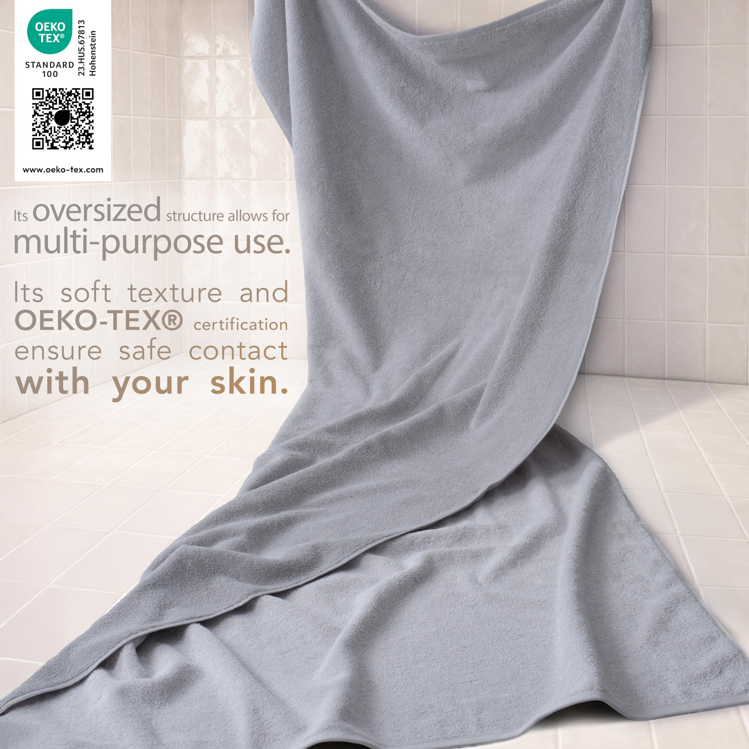 Cotton Paradise quick-dry towel for poolside and everyday use.