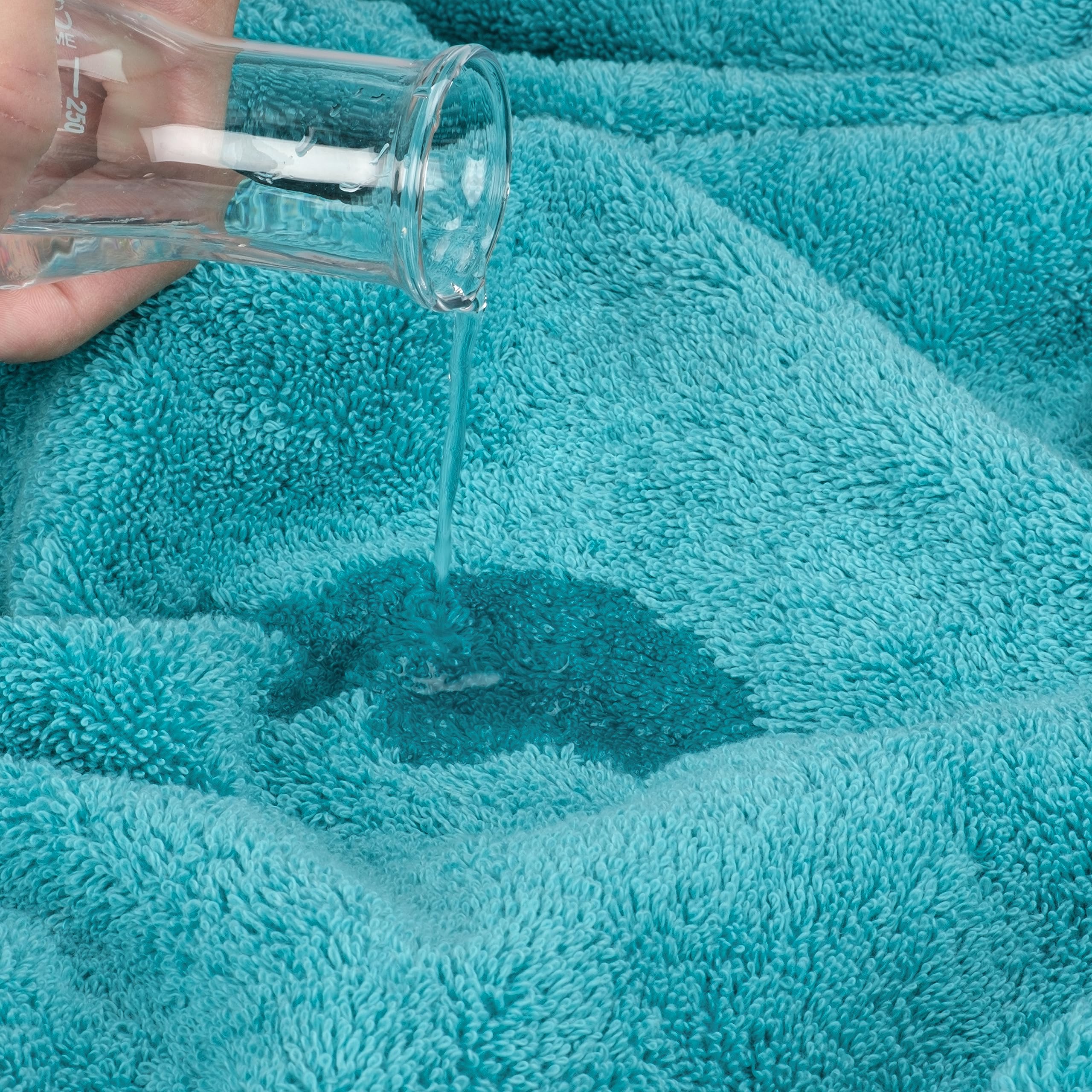 Cotton Paradise ringspun cotton close-up emphasizes softness and absorbency.