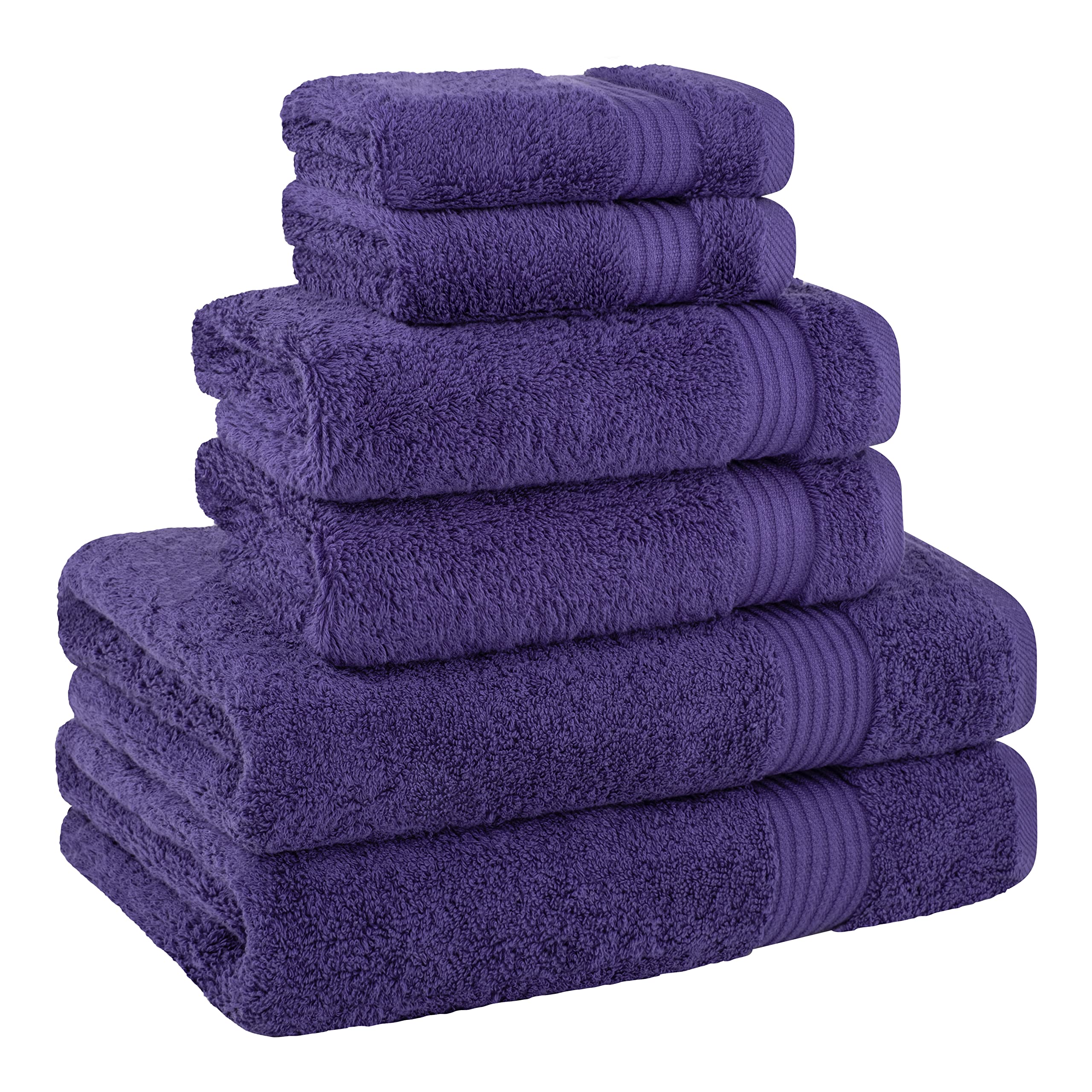 Cotton Paradise ringspun cotton fabric enhances softness and absorbency.