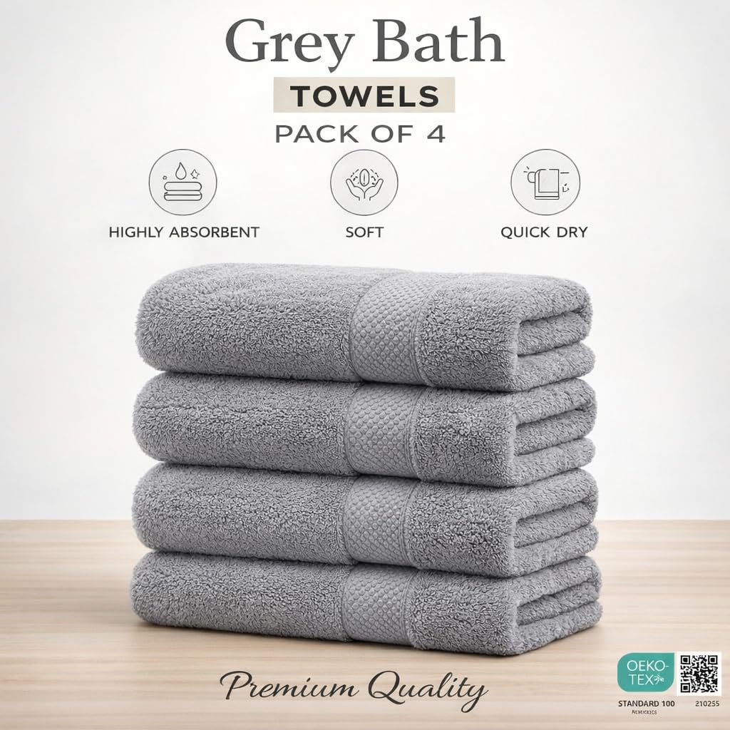 CottonsClout absorbent towels in a hotel-style setup suitable for family bathrooms.