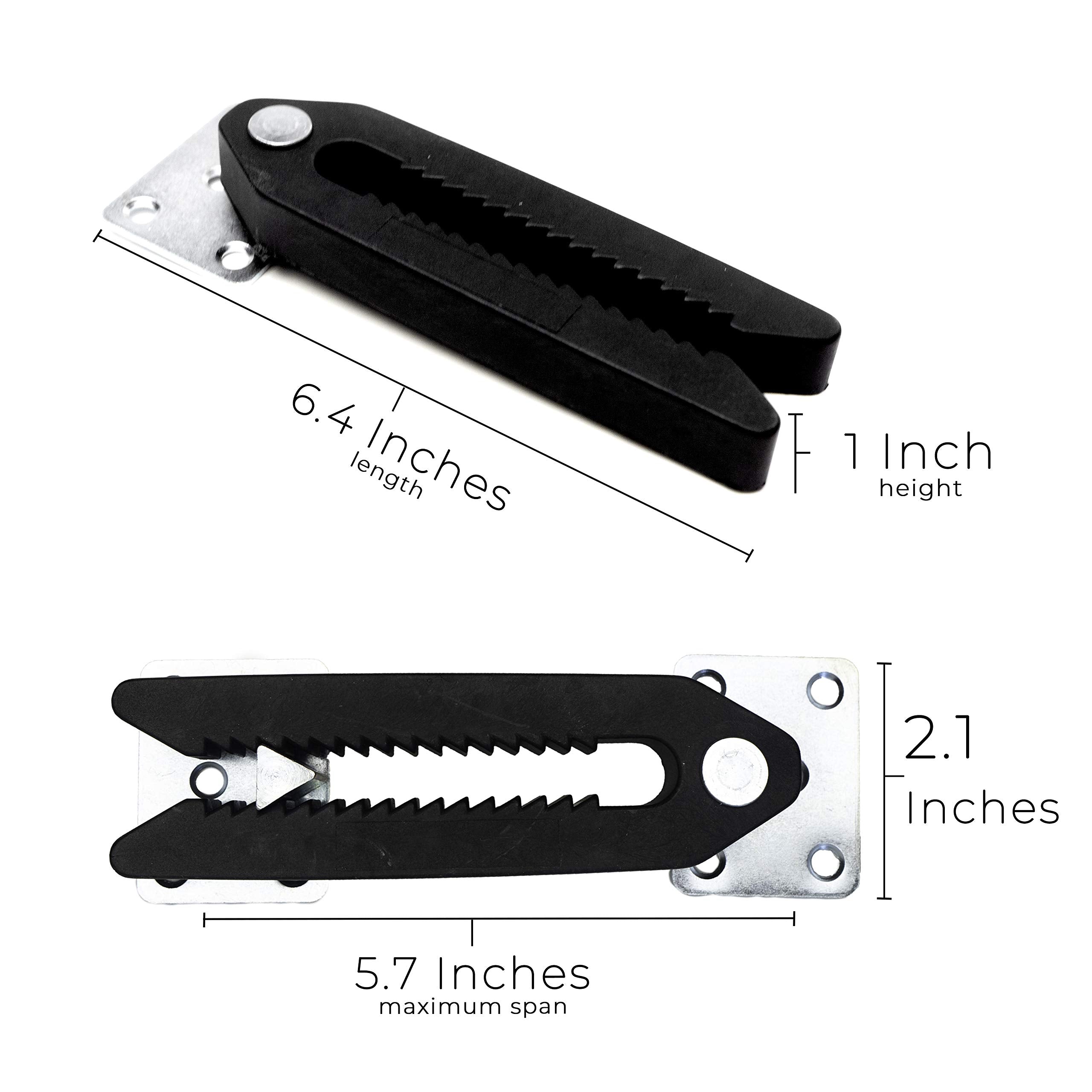 Couch Clamp universal-fit clips ensure no gaps between sofa modules for a seamless look