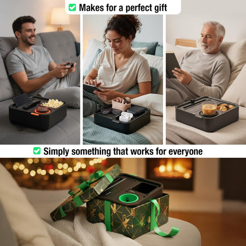 CouchConsole Original Tray durable design suits living rooms, RVs, and cars.