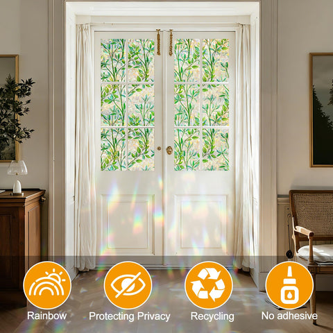 COUNTEWOL Room decor window film creates a cohesive home look