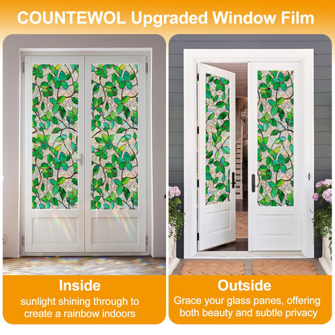 COUNTEWOL removable reusable film leaves no residue.