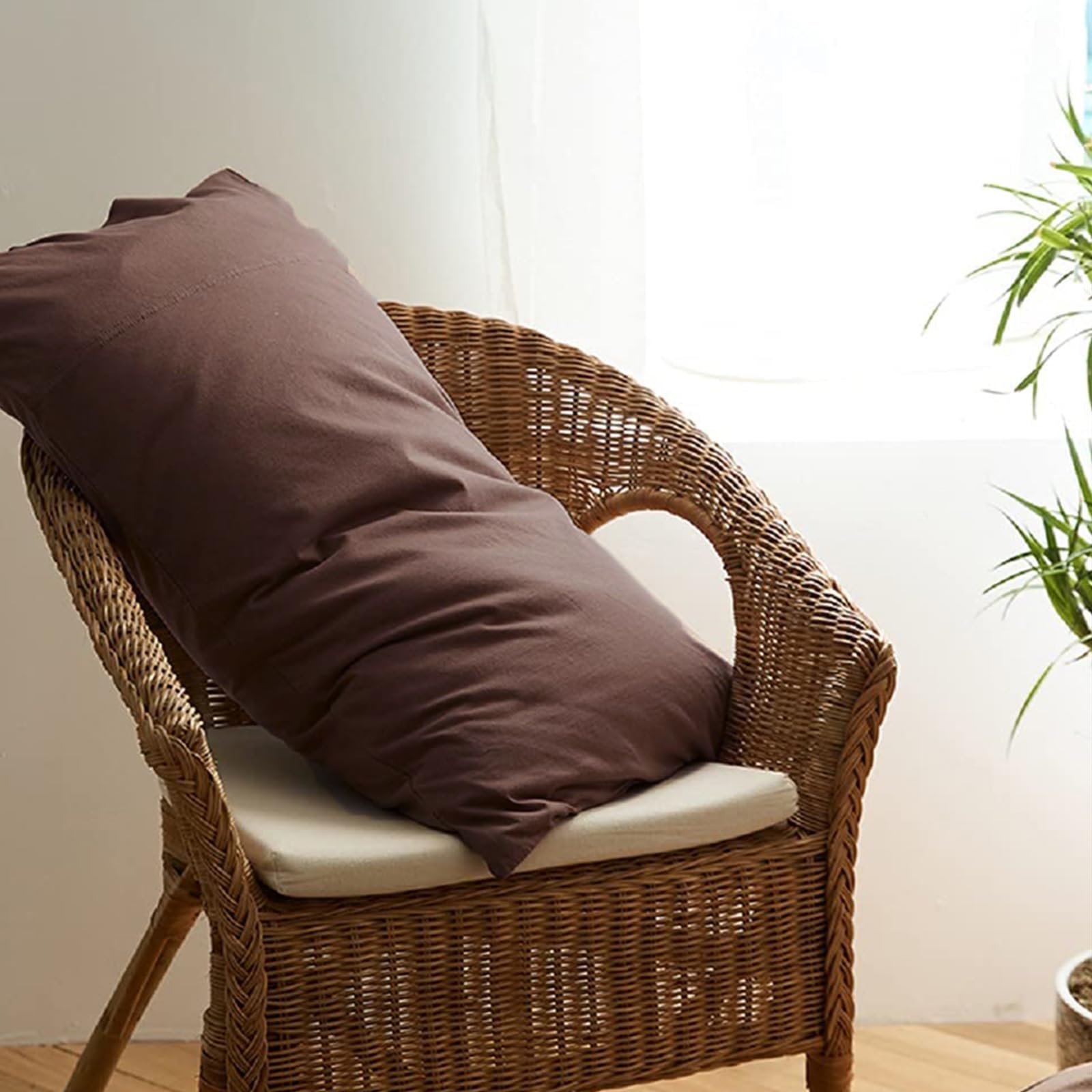 CoutureBridal solid mocha color bedding suits minimalist décor