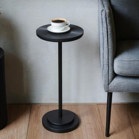 COVLON weighted pedestal base keeps the table steady on floors.