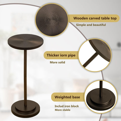 COVLON velvet pads protect floors while stabilizing the table.