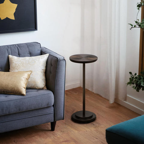 COVLON weighted pedestal base provides stable support on floors.
