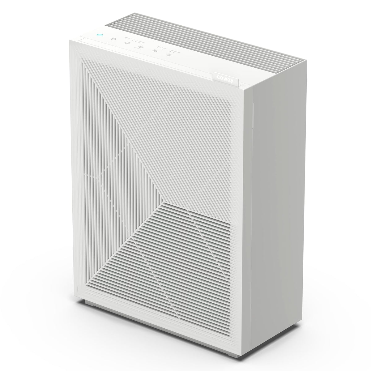 Coway air purifier coverage area for spaces up to 1,035 sq ft.