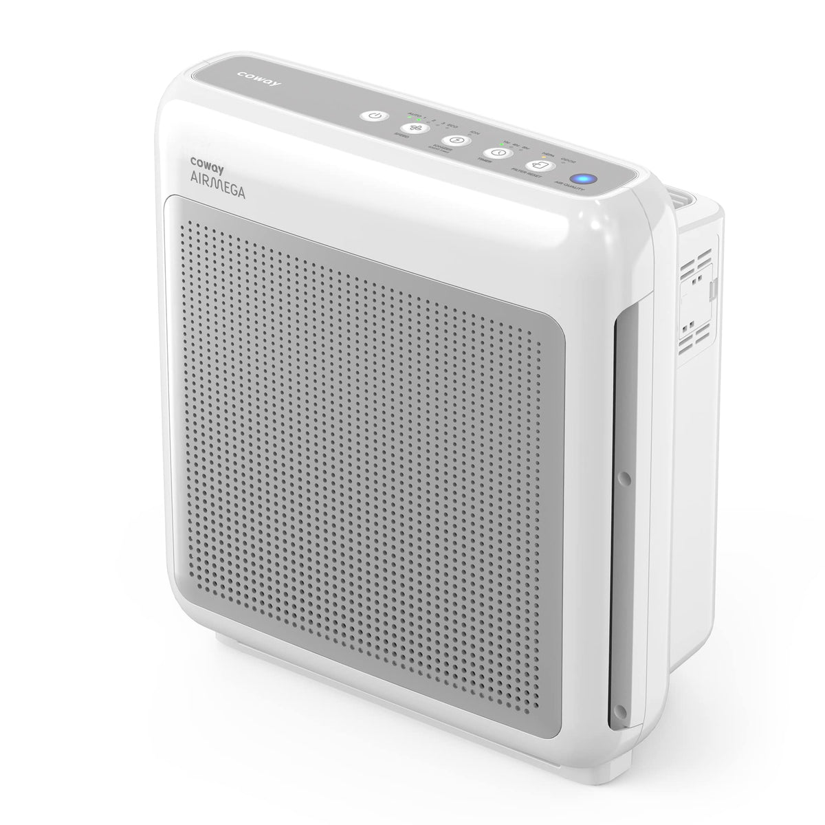 Coway Airmega 200M White front view, a room-ready purifier designed for clean air.