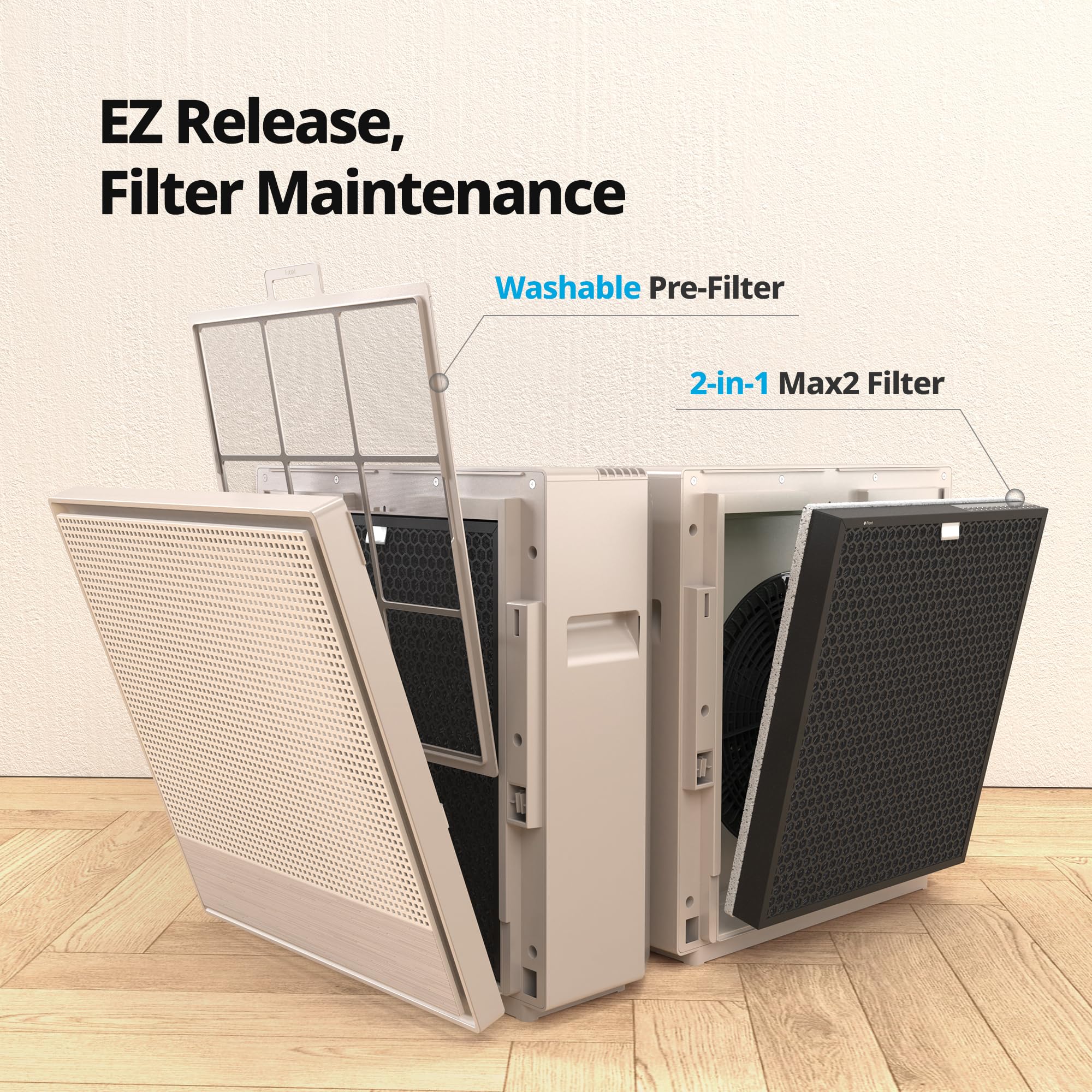 Coway Airmega 250 warranty seal highlights three-year protection
