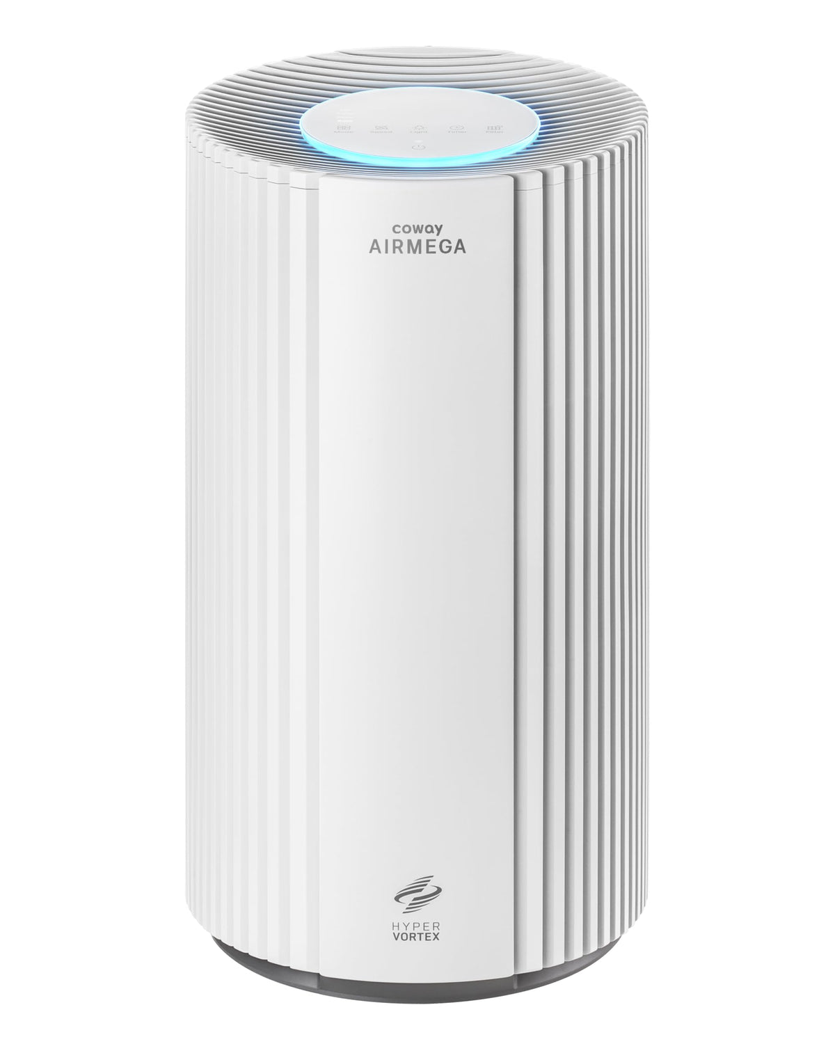 Coway Airmega 350 large room front view for open spaces, stylish and capable.