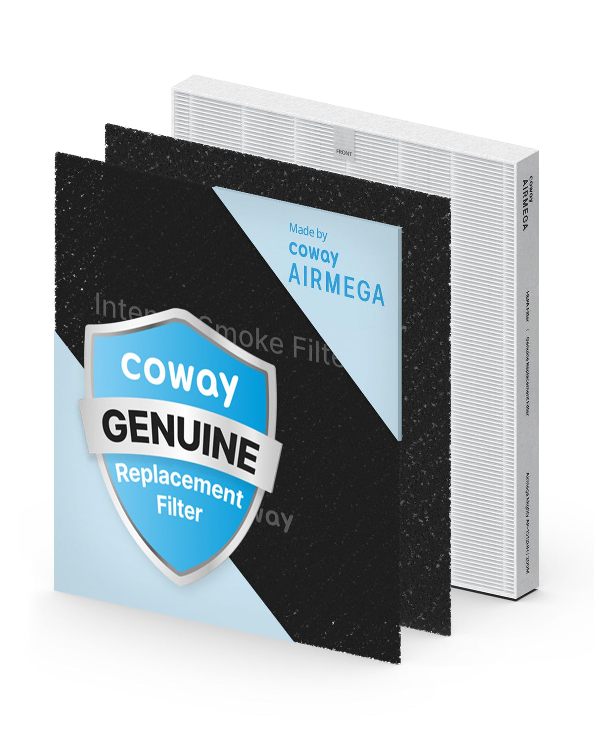 Coway Airmega AP-1512HH filter set with HEPA filter assembly for clean indoor air
