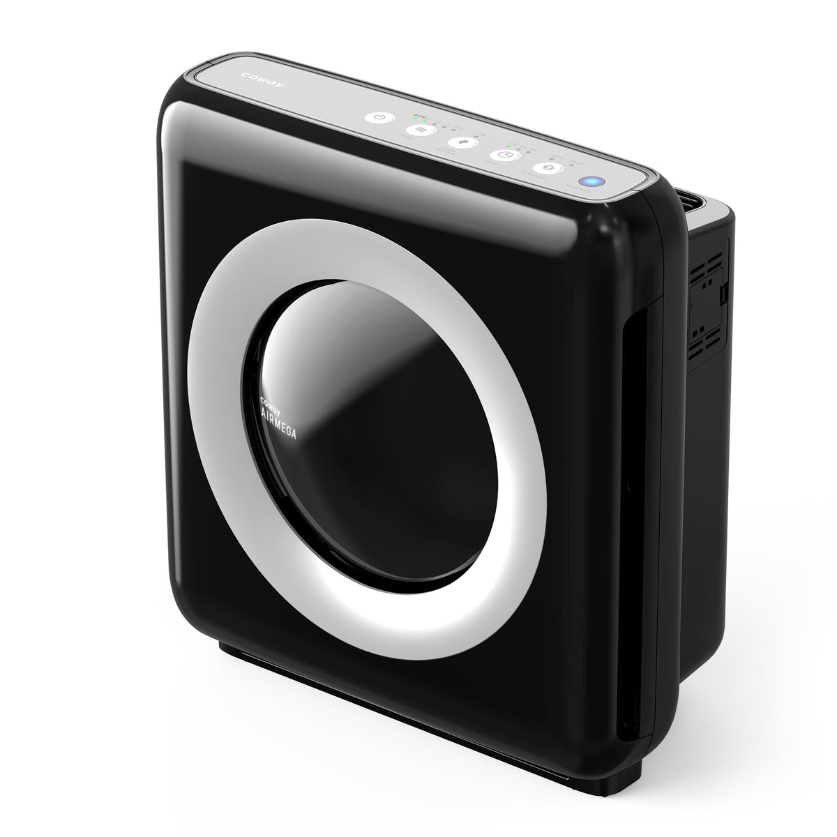 Coway AP-1512HH Mighty air purifier front view highlighting compact design for versatile placement